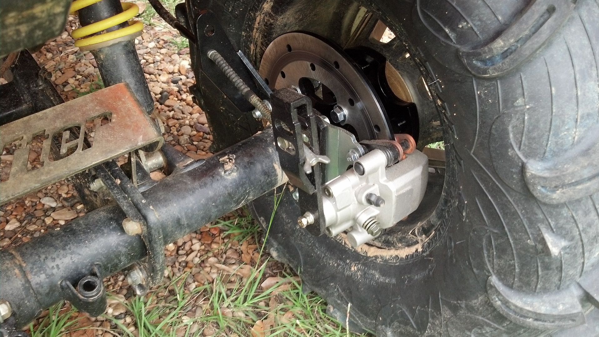 SuperATV's Rear Disc Conversion Honda ATV Forum